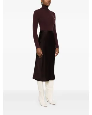 Elisabetta Franchi リブニット タートルネック ドレス - サムネイル3