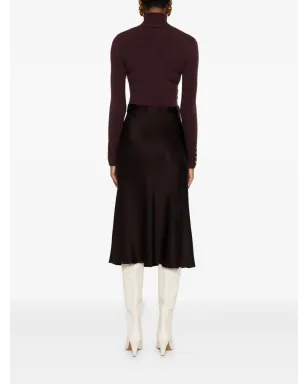 Elisabetta Franchi リブニット タートルネック ドレス - サムネイル4