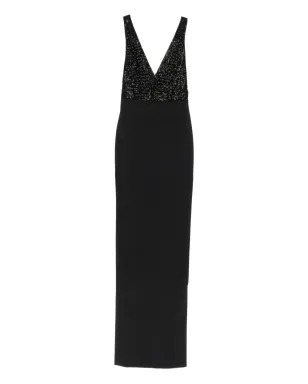 Elisabetta Franchi ララインストーン Vネック ドレス - サムネイル1