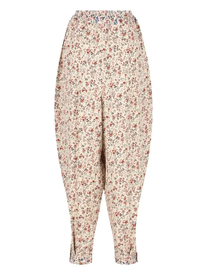 Loro Piana Loro Piana エモン 花柄プリント プリーツパンツの商品画像