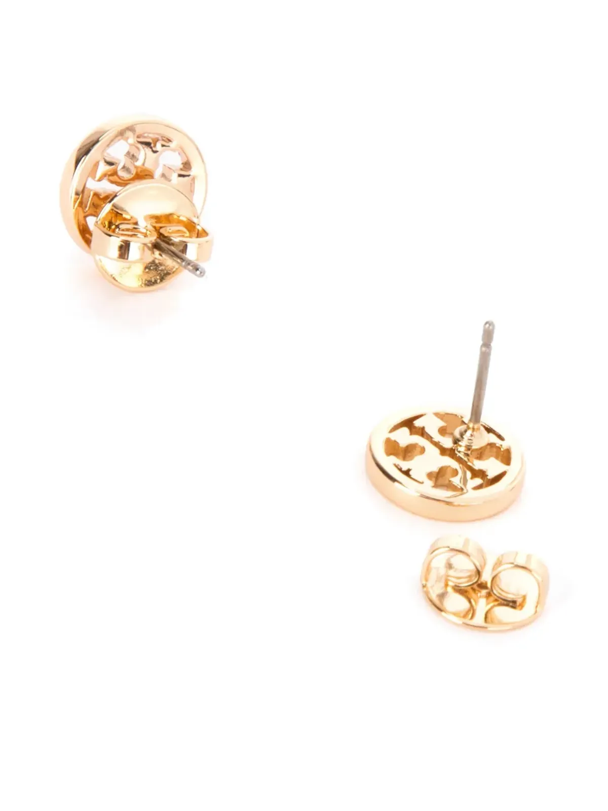 Tory Burch ロゴプレートイヤリング - 画像2