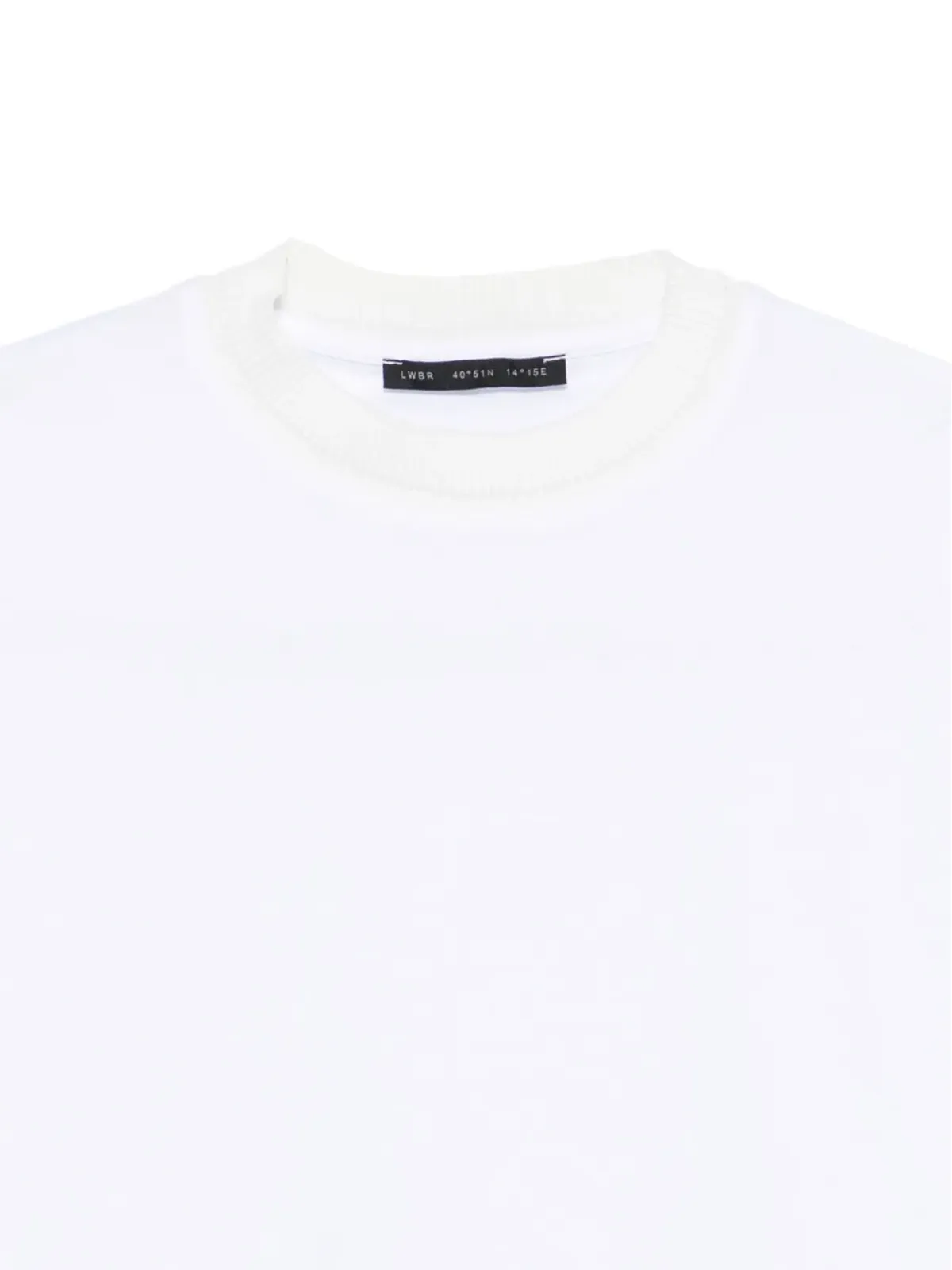 Low Brand クルーネック半袖Tシャツ - 画像3