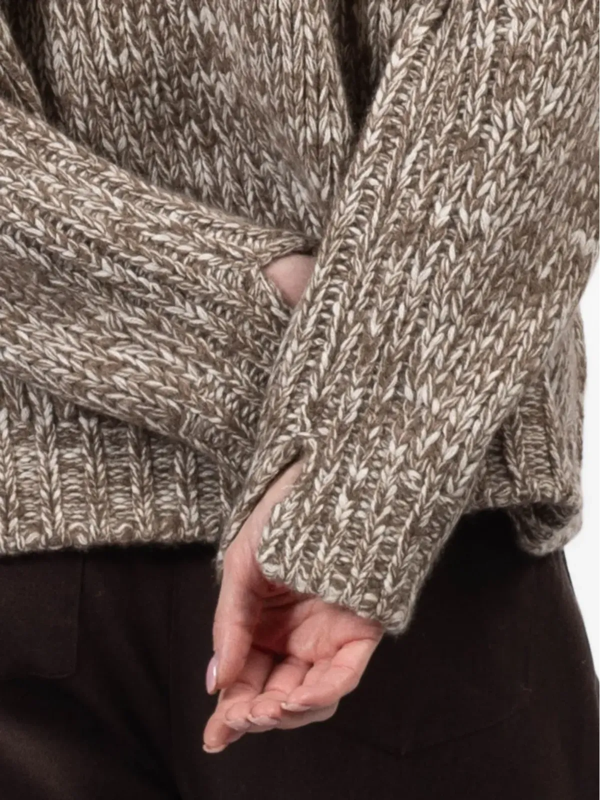 SABLYN Cypress marl-knit セーター - 画像5
