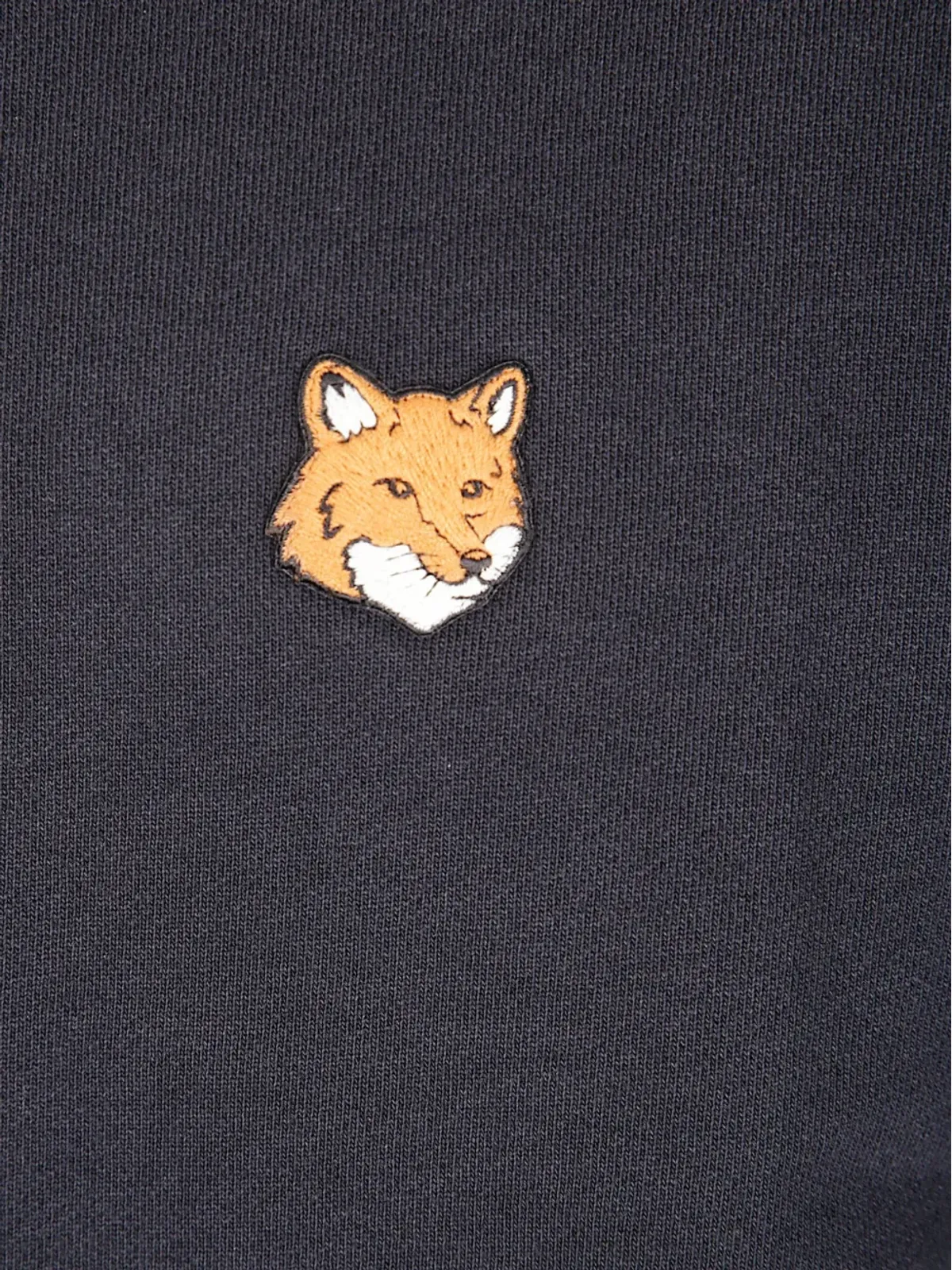 Maison Kitsuné Fox Headモチーフ コットン スウェットシャツ - ブラック - 画像3