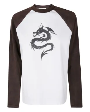 Coperni ドラゴン ラグランスリーブTシャツ - サムネイル1