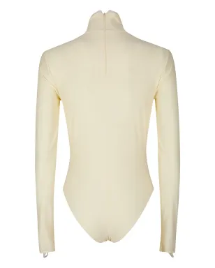 Coperni ハイネック長袖ボディスーツ - イエロー - サムネイル2