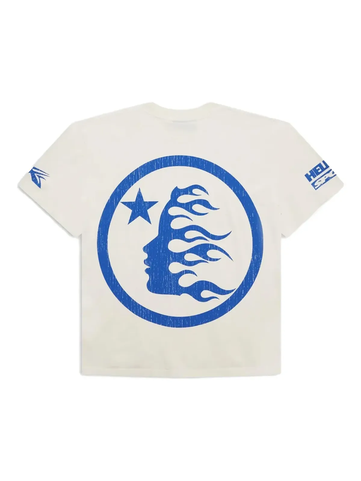 HELLSTAR 炎プリント グラフィックTシャツ - 画像2