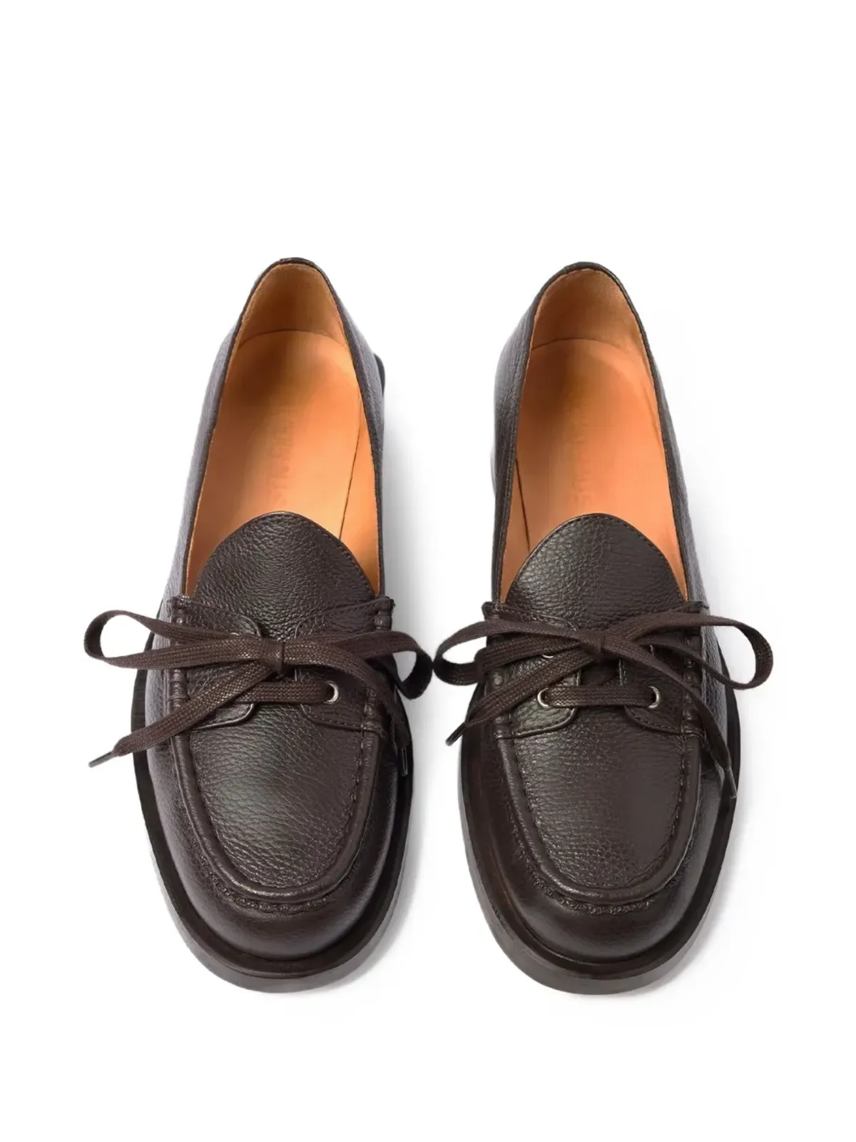 Jacquemus Marino leather loafers - Brown - 画像3