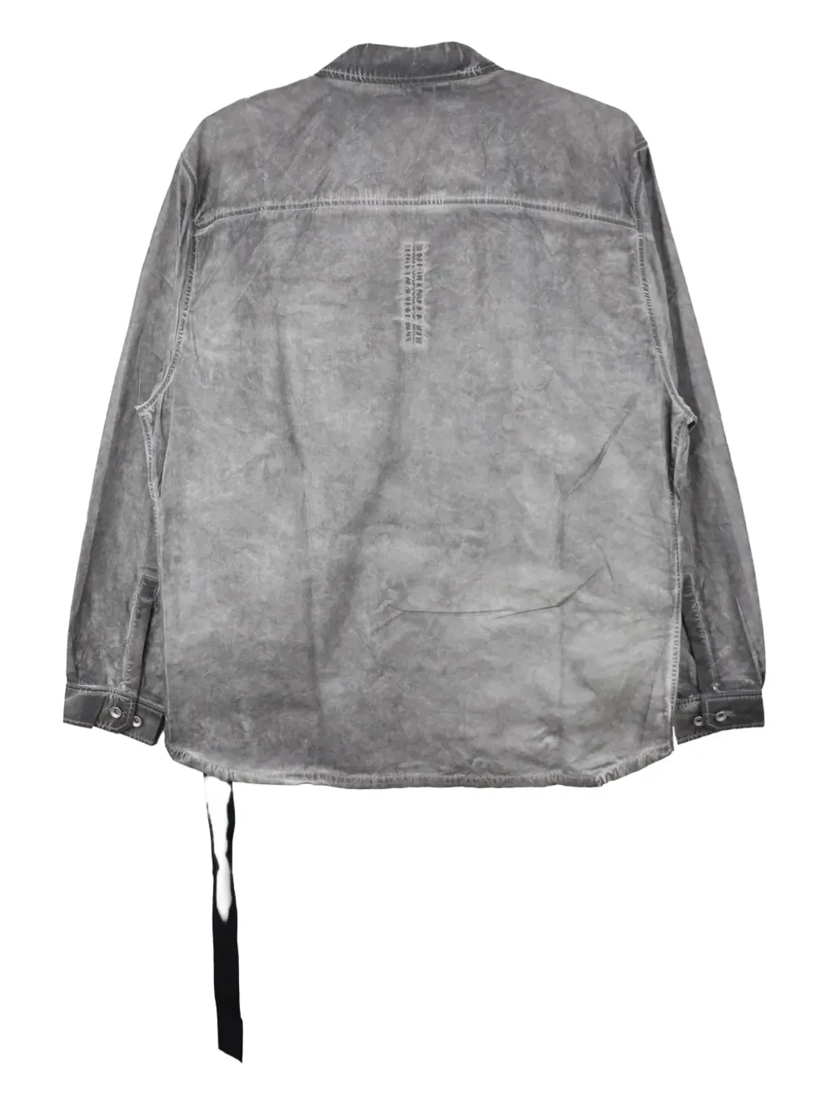 Rick Owens DRKSHDW ジャンボ ダブルポケット コットン シャツ - 画像2
