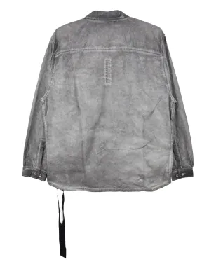 Rick Owens DRKSHDW ジャンボ ダブルポケット コットン シャツ - サムネイル2