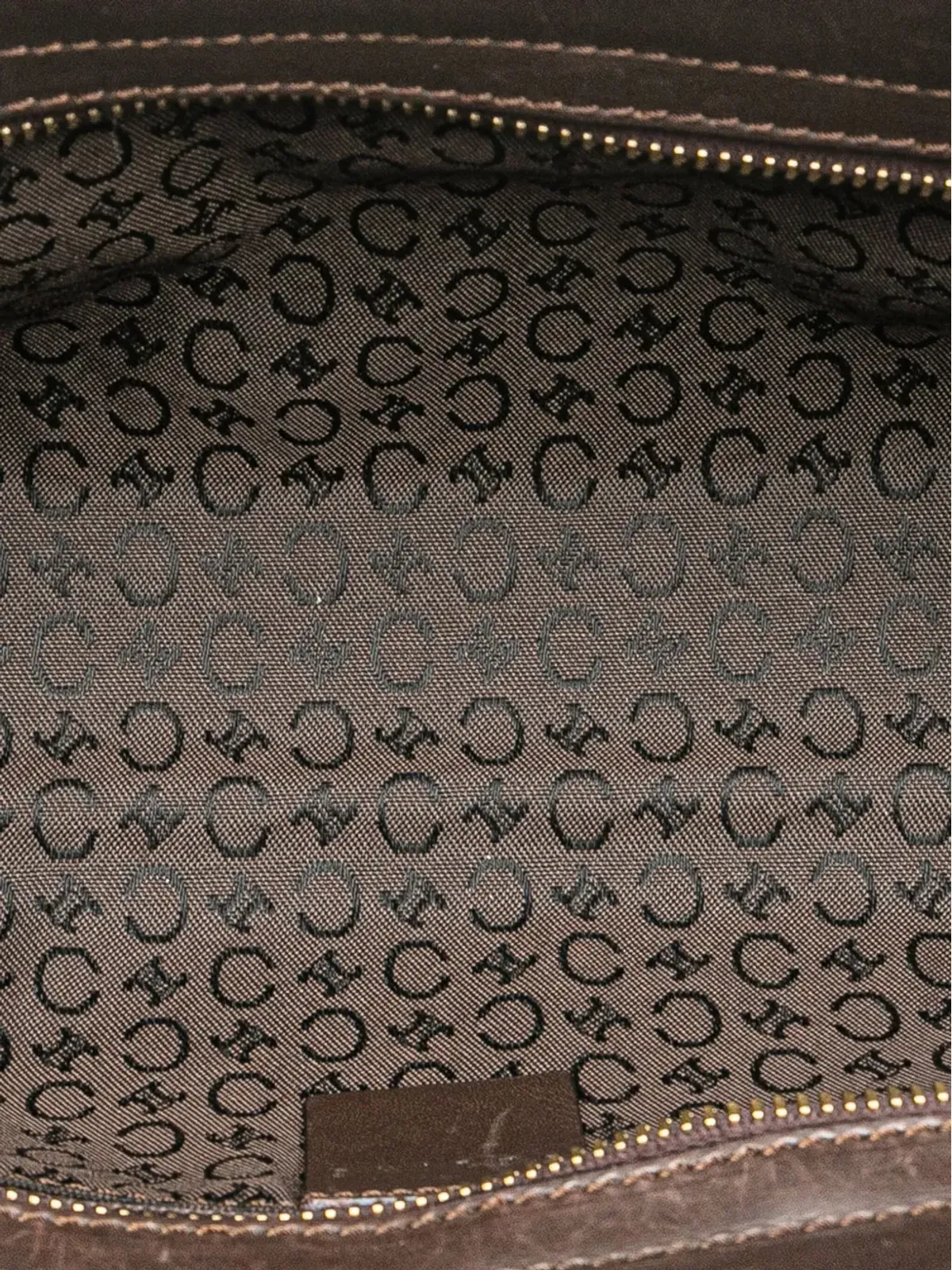 Celine Pre-Owned 2001 C Macadam Canvas ハンドバッグ - 画像5