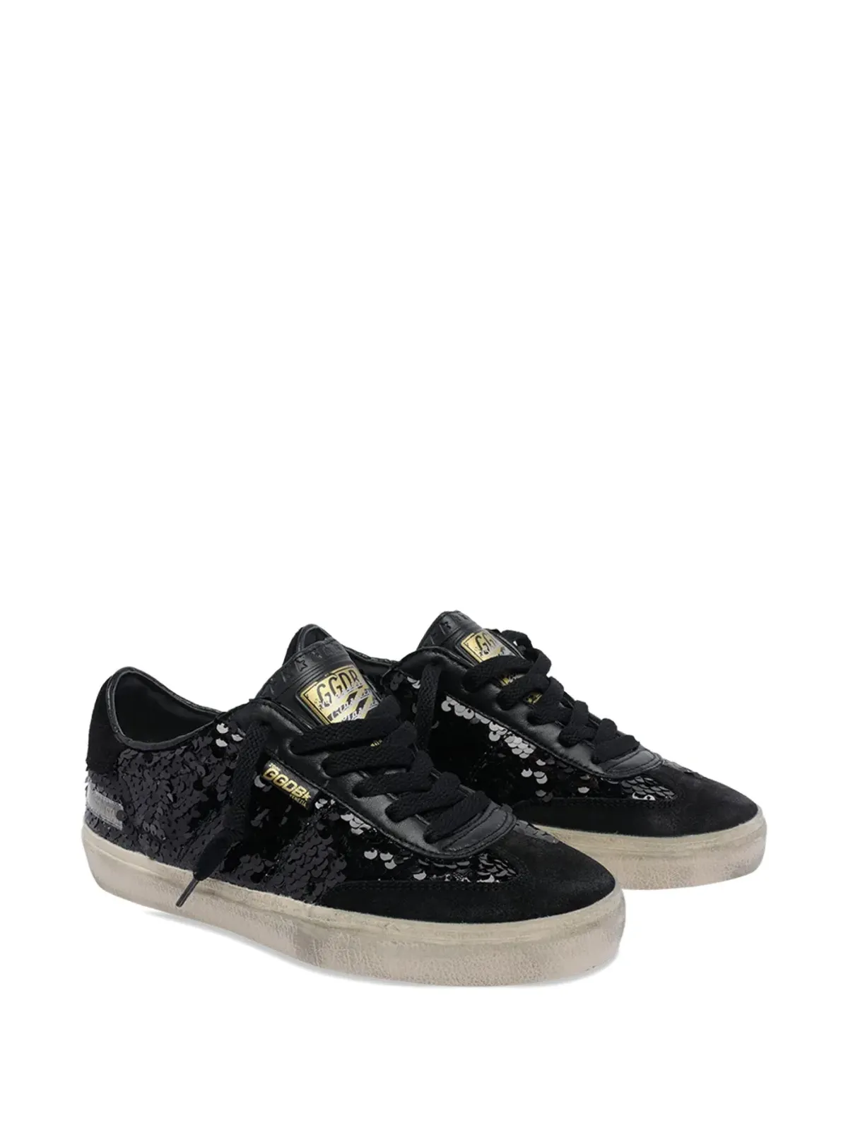 Golden Goose スパンコール装飾付き ラウンドトゥ スニーカー - 画像2