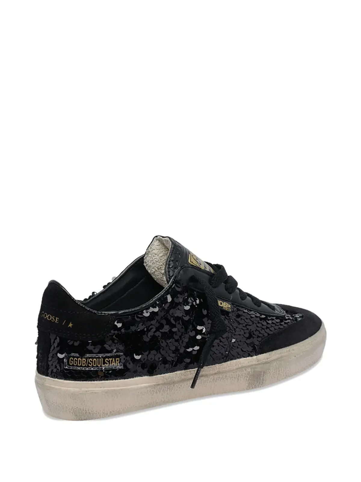 Golden Goose スパンコール装飾付き ラウンドトゥ スニーカー - 画像4
