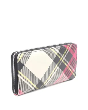 Vivienne Westwood Pre-Owned 2020 クラシック ジップアップ ウォレット - ブラック - サムネイル2