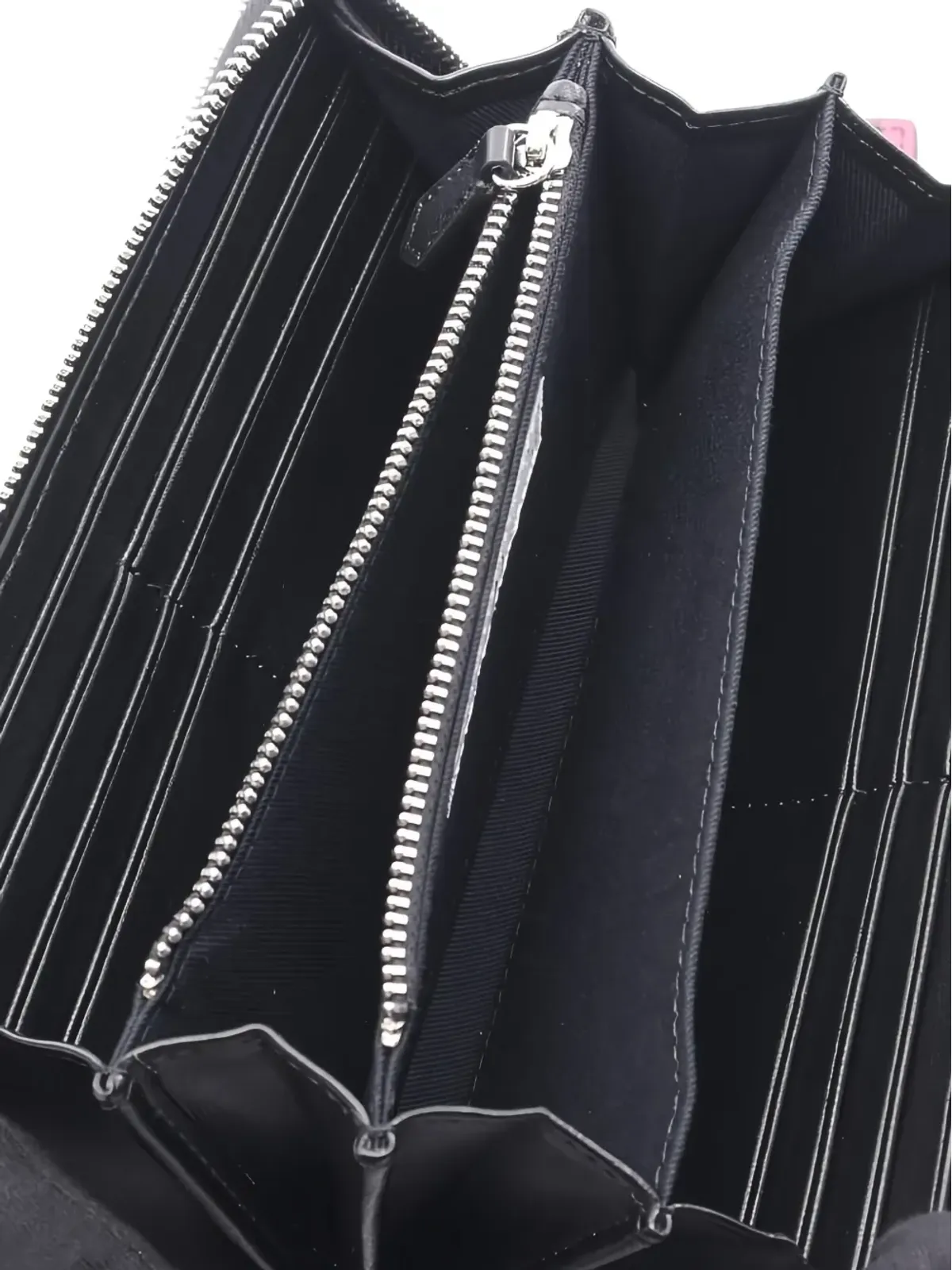Vivienne Westwood Pre-Owned 2020 クラシック ジップアップ ウォレット - ブラック - 画像3