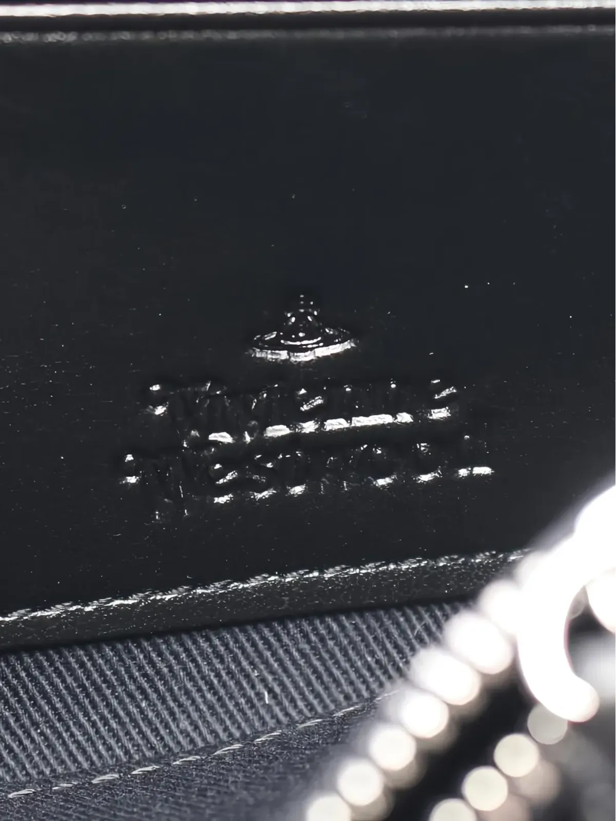 Vivienne Westwood Pre-Owned 2020 クラシック ジップアップ ウォレット - ブラック - 画像4