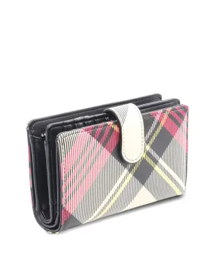 Vivienne Westwood Pre-Owned 20sチェック柄ジップウォレット - サムネイル2