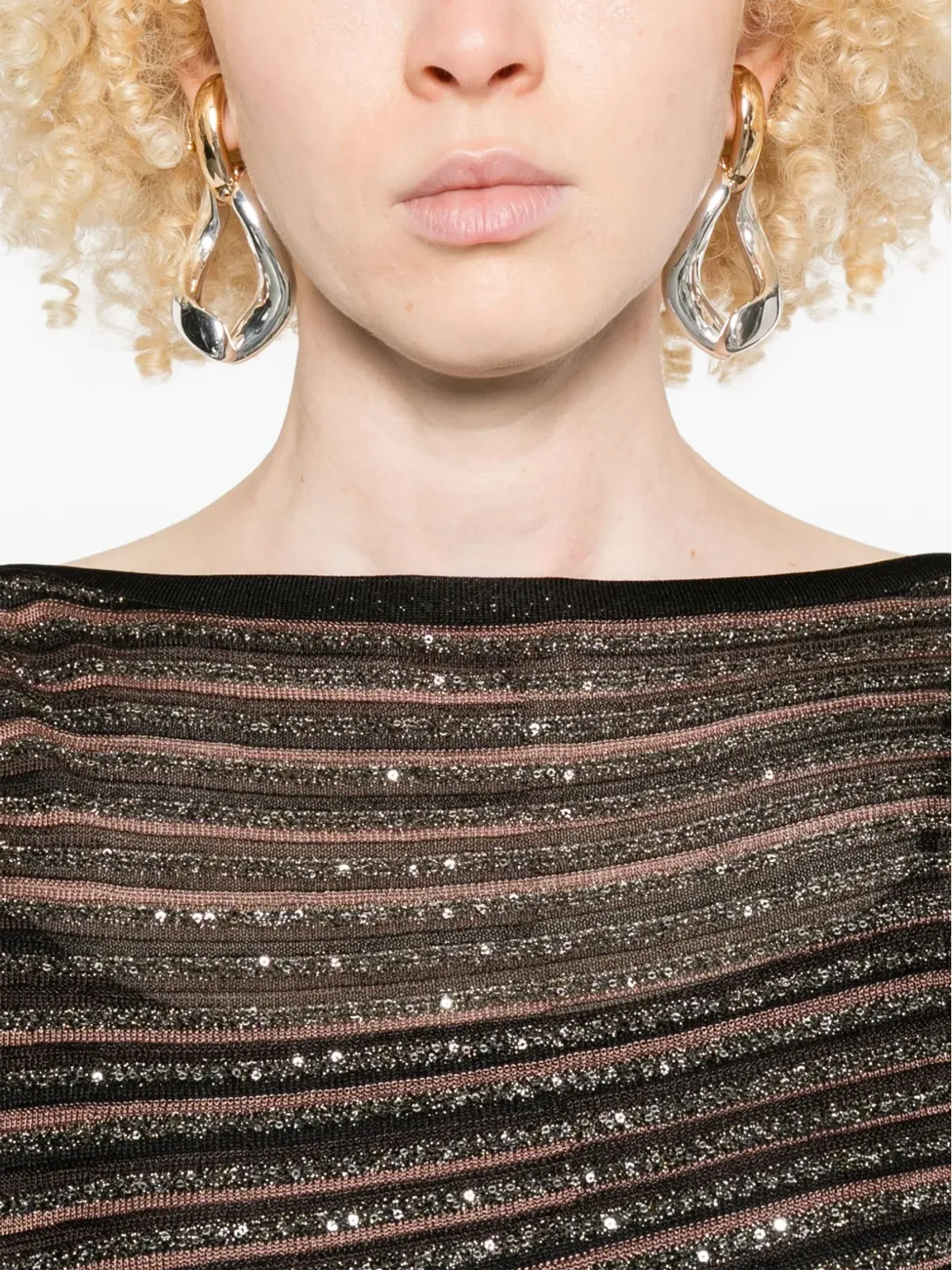Missoni スパンコール装飾マキシドレス - 画像5