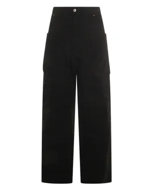 Rick Owens DRKSHDW ストレートレッグパンツ（ブラック） - サムネイル1