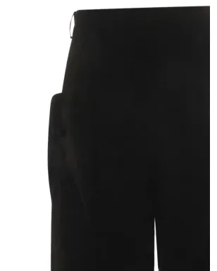 Rick Owens DRKSHDW ストレートレッグパンツ（ブラック） - サムネイル2