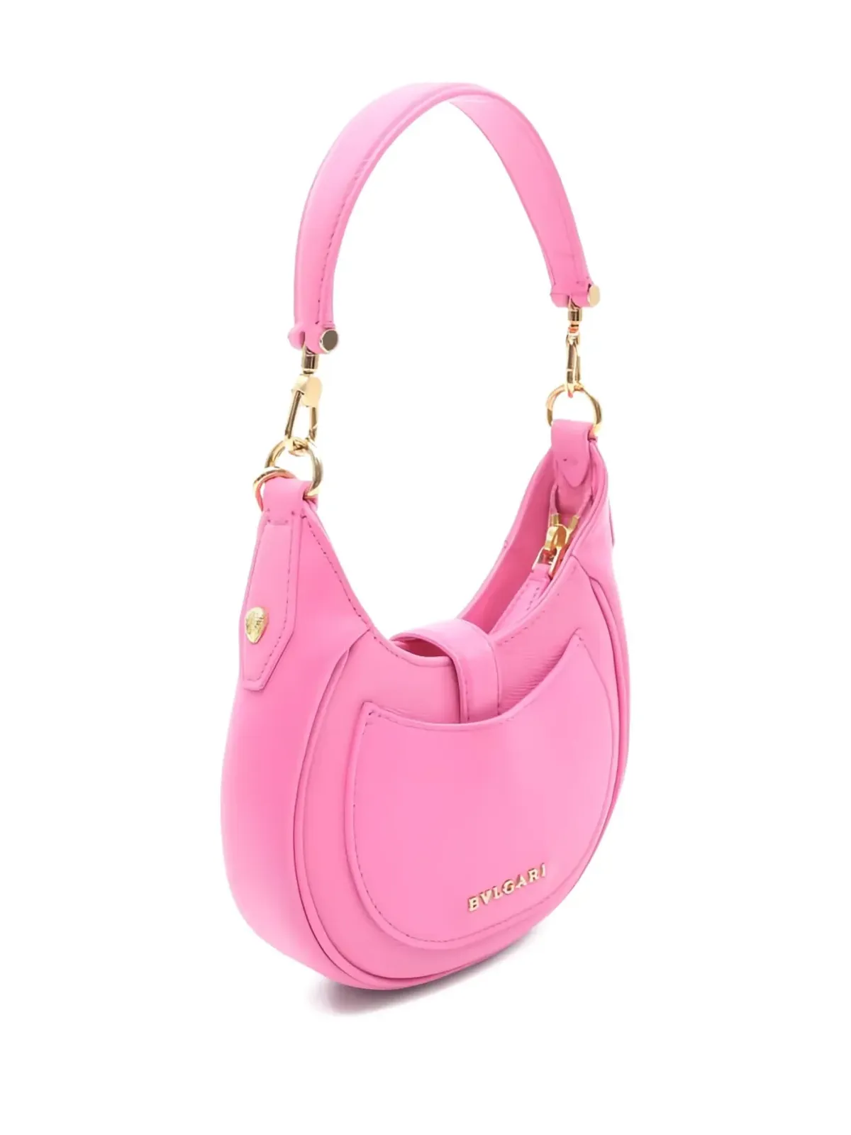 Bvlgari ビンテージ Serpenti Ellipse ハンドバッグ - ピンク - 画像2