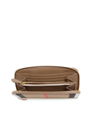Burberry Pre-Owned チェック柄ジップアラウンド財布 - サムネイル5