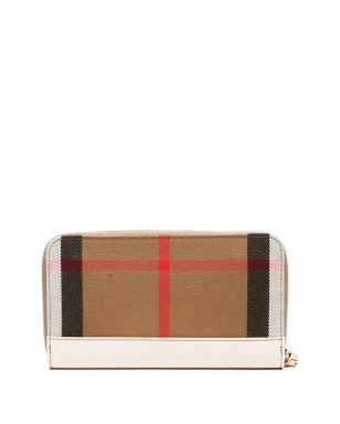 Burberry Pre-Owned チェック柄ジップアラウンド財布 - サムネイル2