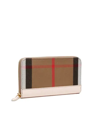 Burberry Pre-Owned チェック柄ジップアラウンド財布 - サムネイル3