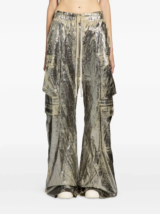 Rick Owens DRKSHDW Rick Owens DRKSHDW ダブルカーゴパンツ - シルバーの商品画像