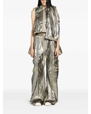 Rick Owens DRKSHDW ダブルカーゴパンツ - シルバー - サムネイル2