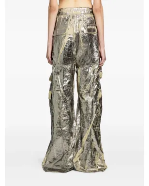 Rick Owens DRKSHDW ダブルカーゴパンツ - シルバー - サムネイル4