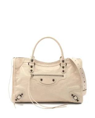 Balenciaga Pre-Owned medium City leather tote bag - Neutrals - サムネイル1