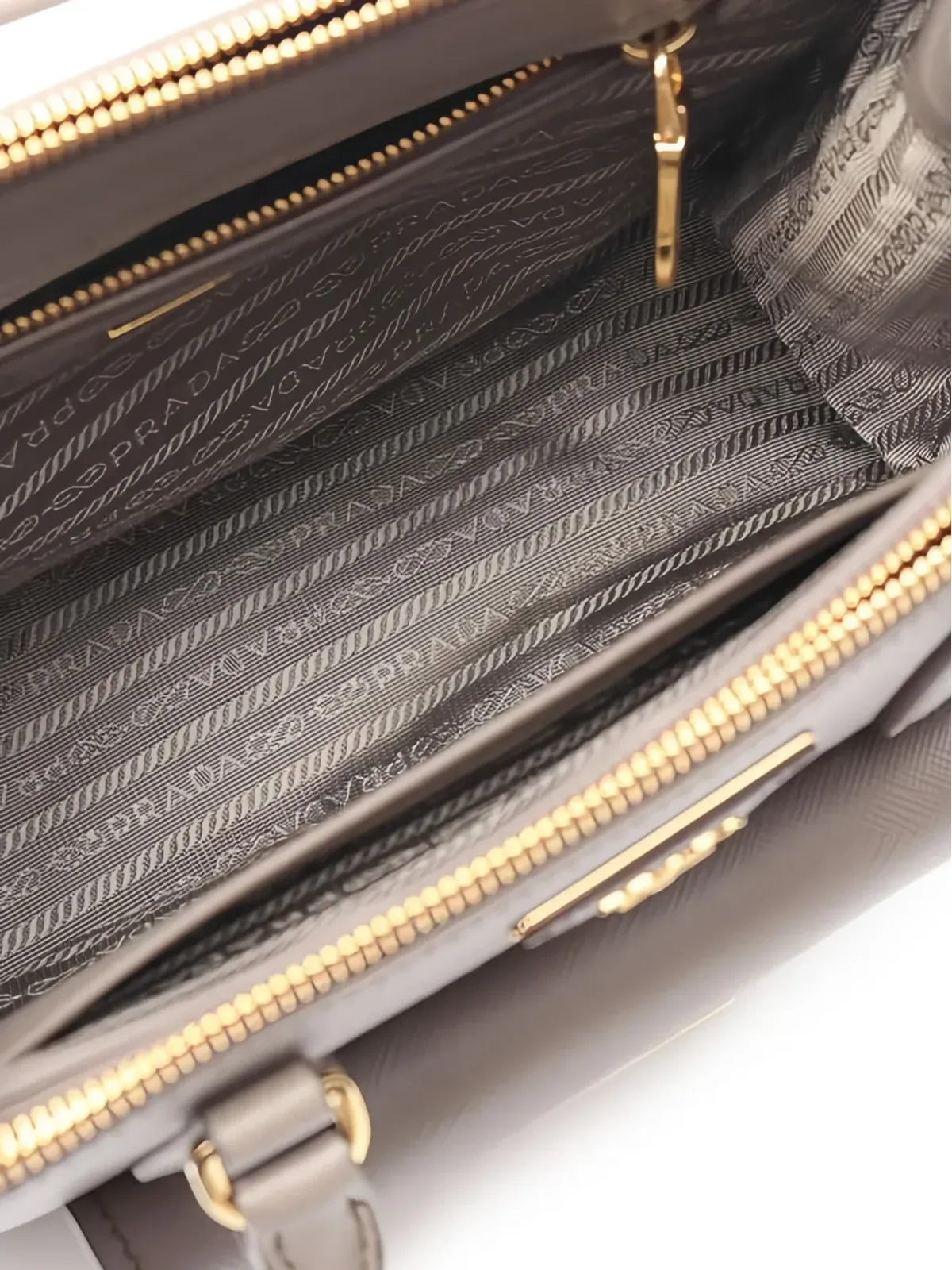 Prada Pre-Owned サフィアーノ Lux レザー トートバッグ - 画像4