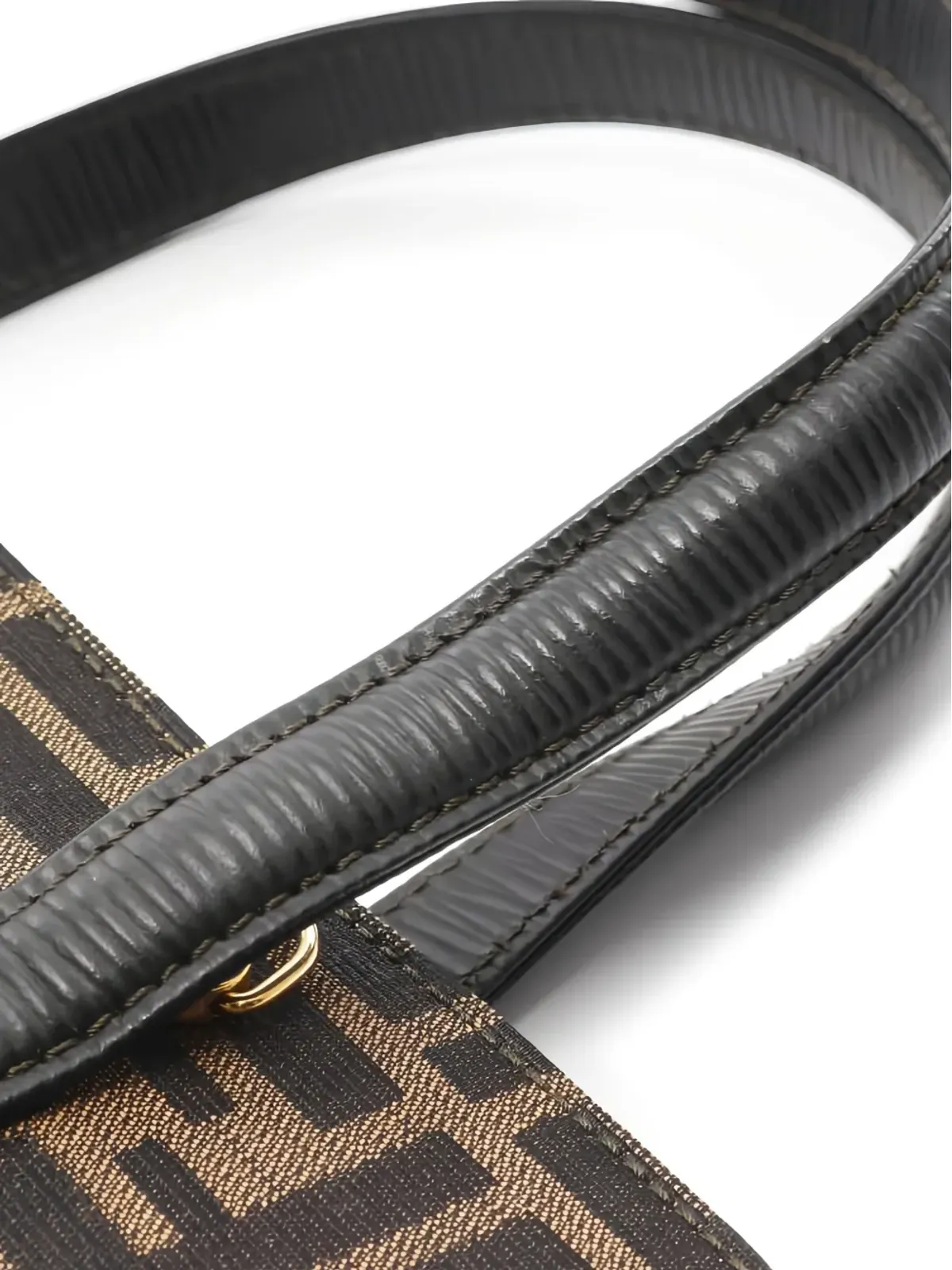 Fendi Pre-Owned Zucca キャンバス ツーウェイ ハンドバッグ - ブラウン - 画像4