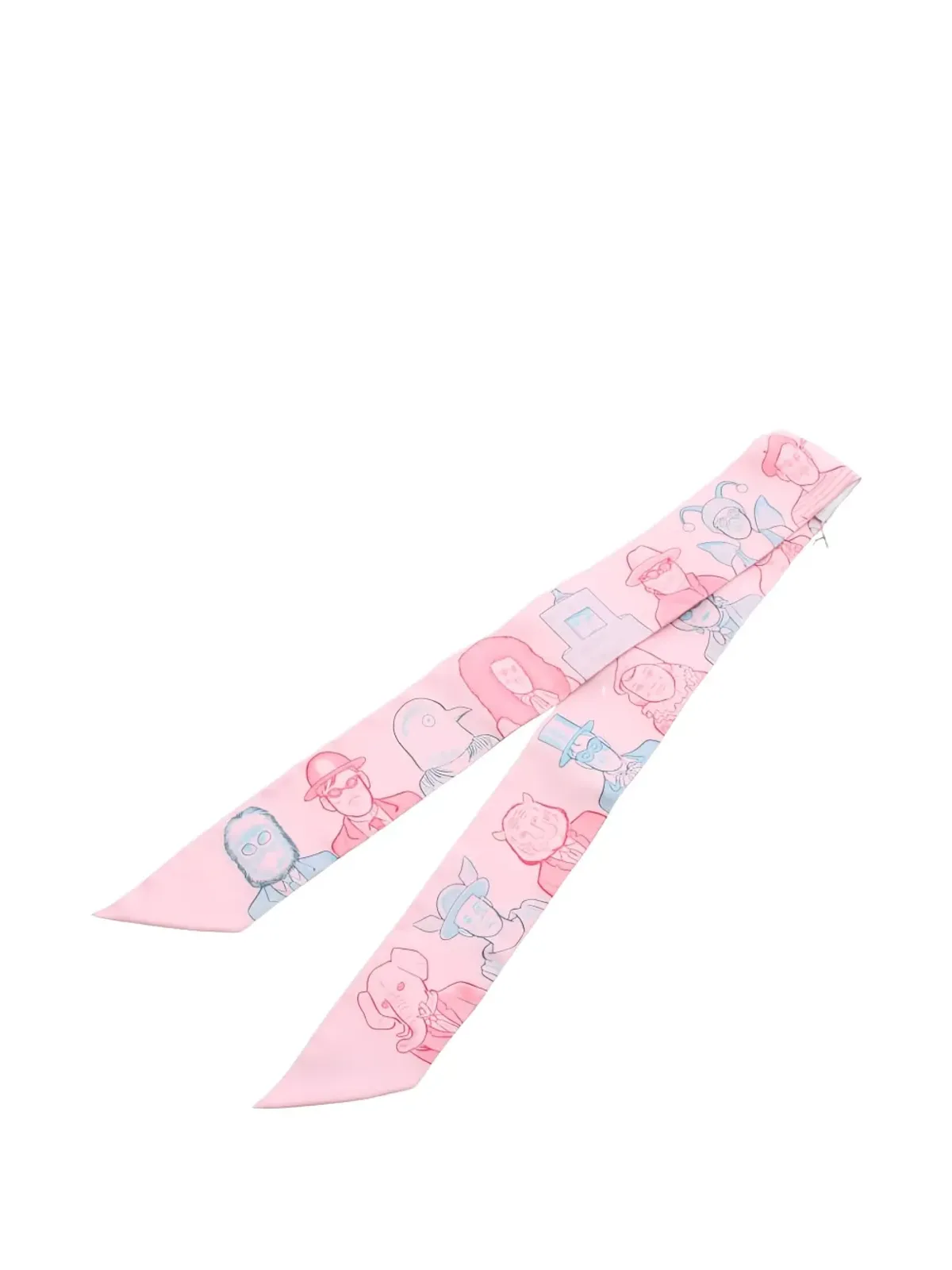 Hermès Pre-Owned 2020 Dress Code twilly scarf - Pink - 画像2