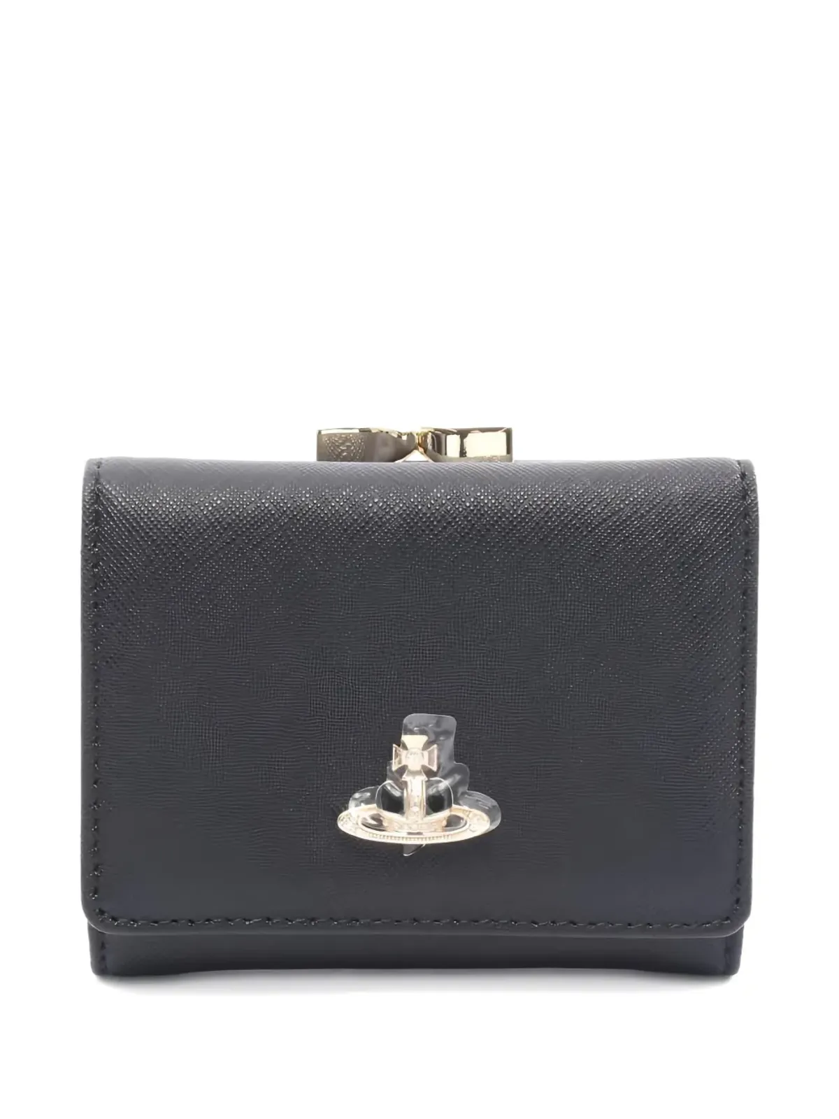 Vivienne Westwood Pre-Owned 2020年 小型フレームウォレット（ブラック） - 画像1