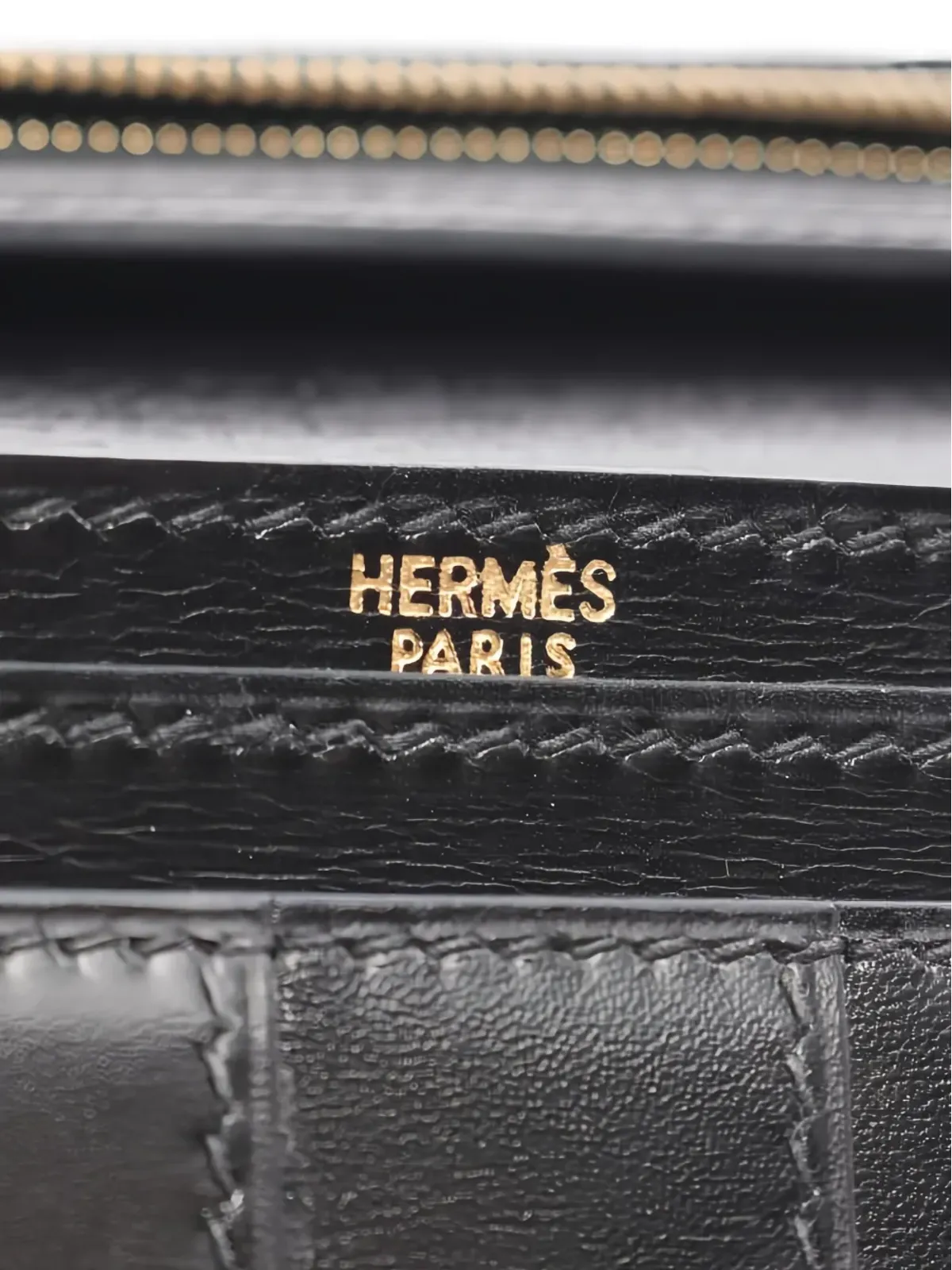 Hermès Pre-Owned Bear Souffle 財布 - Black - 画像5
