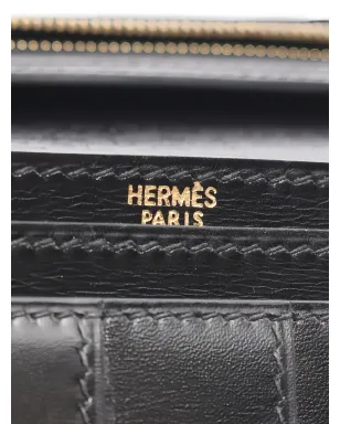 Hermès Pre-Owned Bear Souffle 財布 - Black - サムネイル5