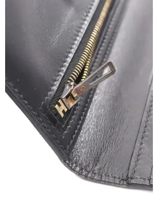 Hermès Pre-Owned Bear Souffle 財布 - Black - サムネイル4