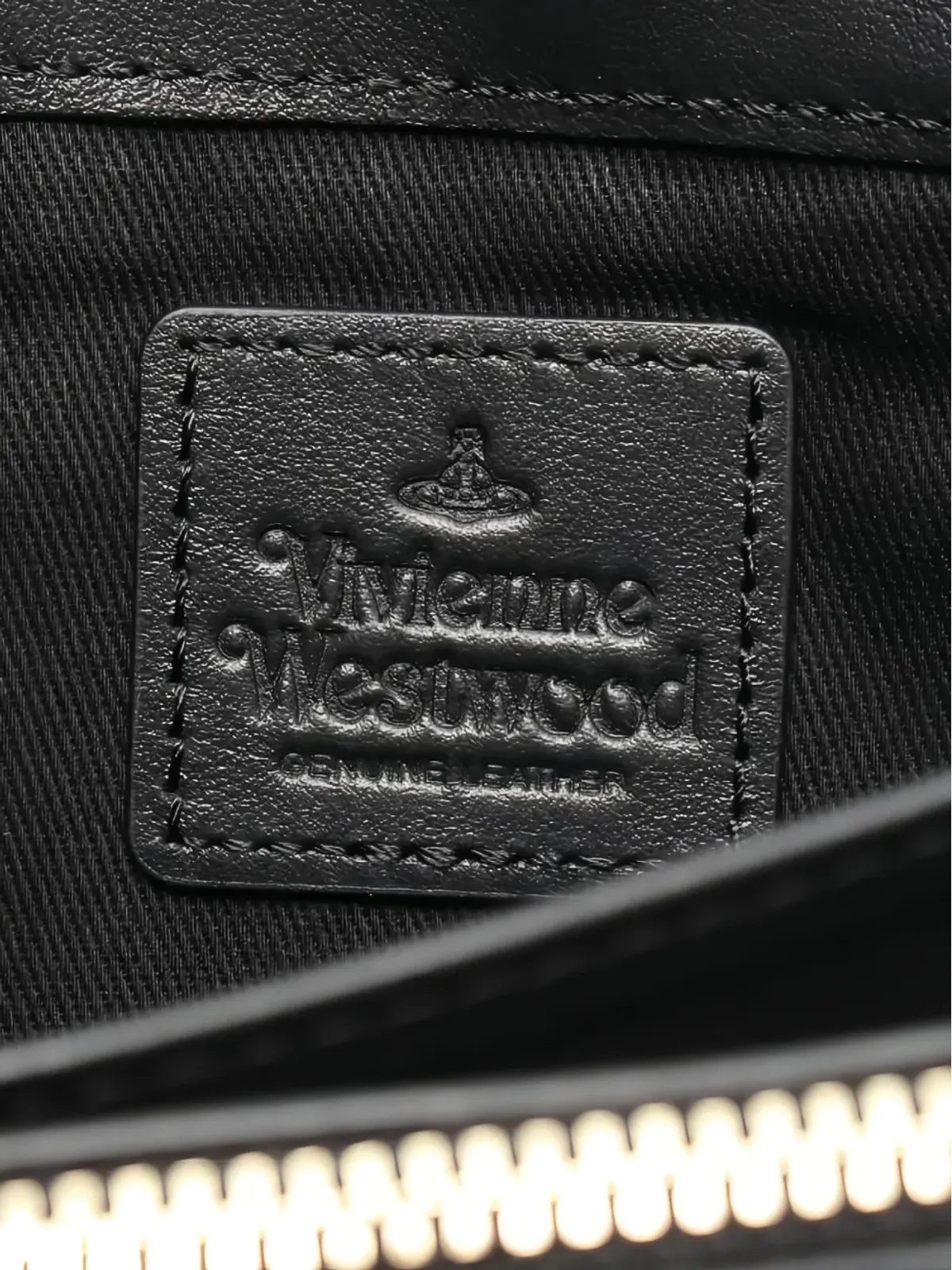 Vivienne Westwood Pre-Owned クラシックロゴ レザーウォレット - 画像5