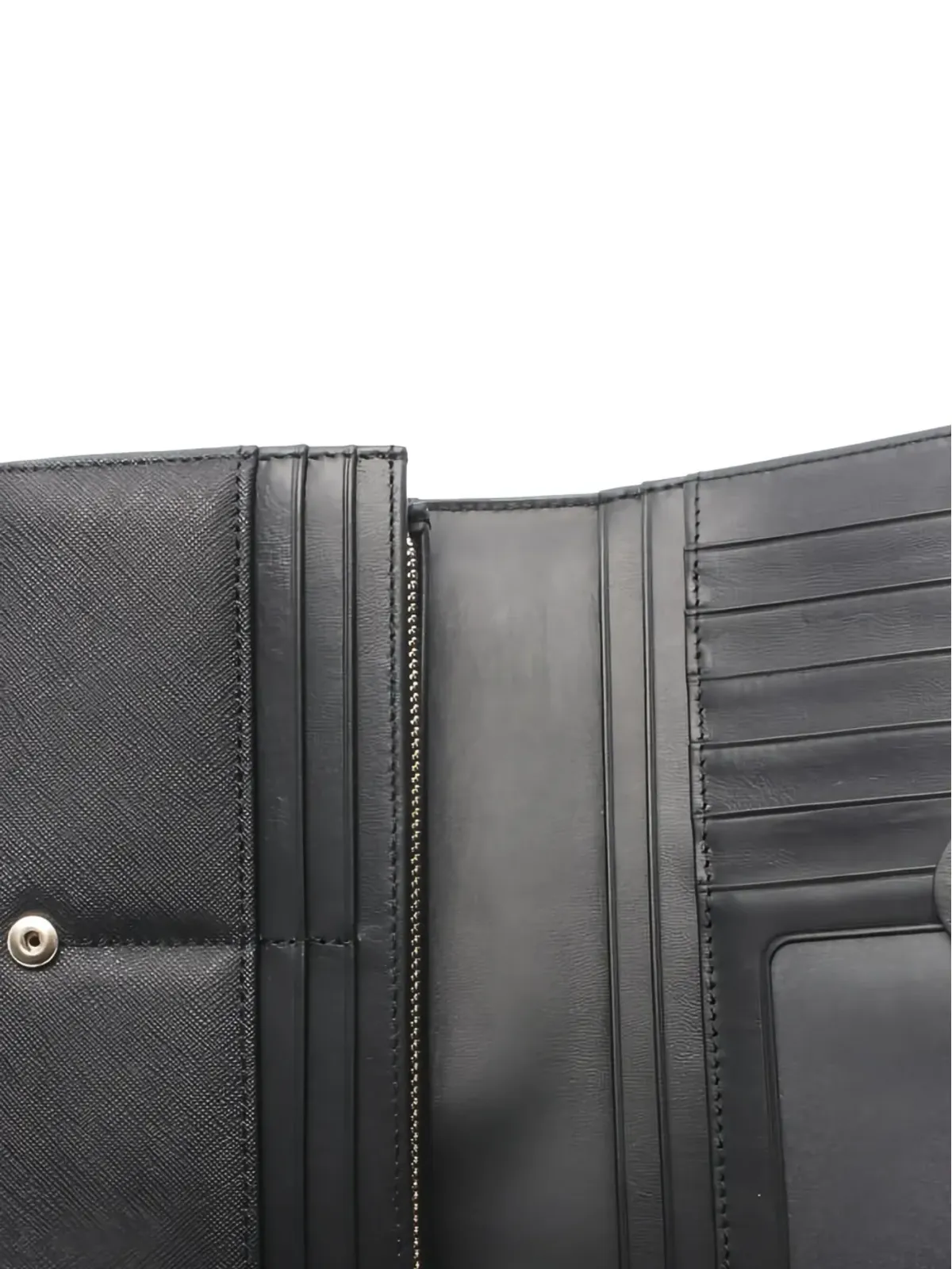 Vivienne Westwood Pre-Owned クラシックロゴ レザーウォレット - 画像2