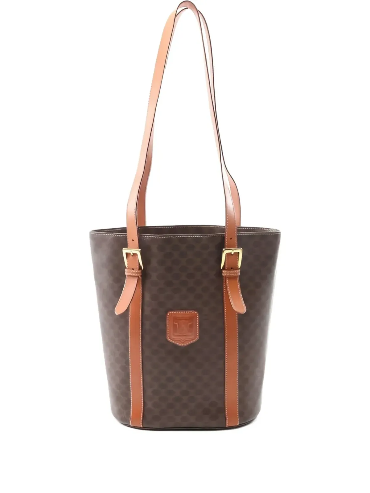 Celine Pre-Owned Macadamショルダーバッグ（ブラウン） - 画像1