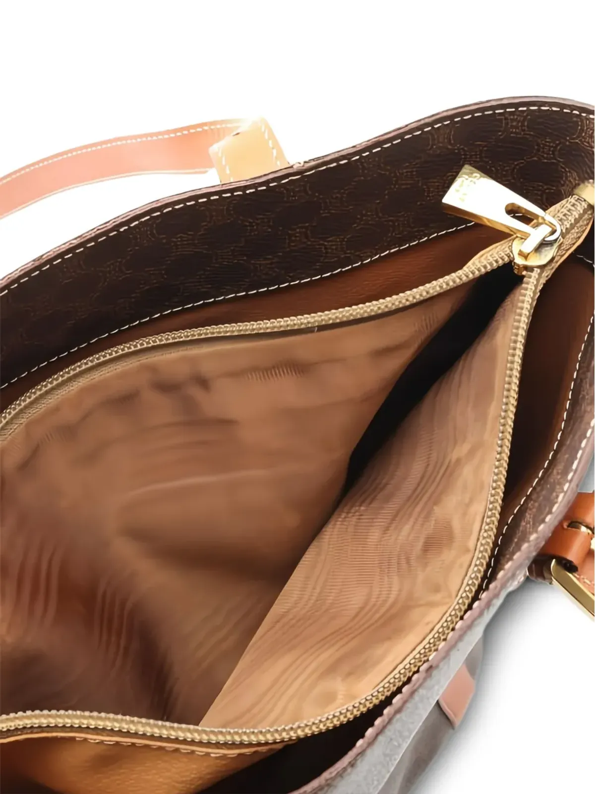 Celine Pre-Owned Macadamショルダーバッグ（ブラウン） - 画像5