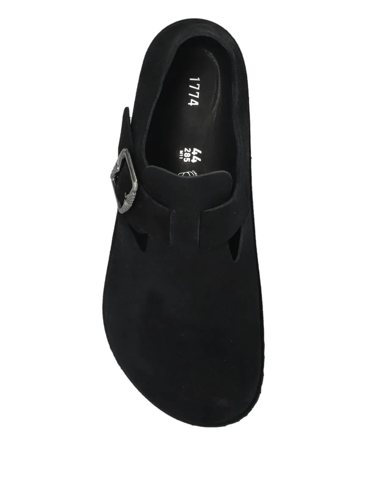 BIRKENSTOCK 1774 Becomes Berlin London スエード ローファー ブラック - 画像3