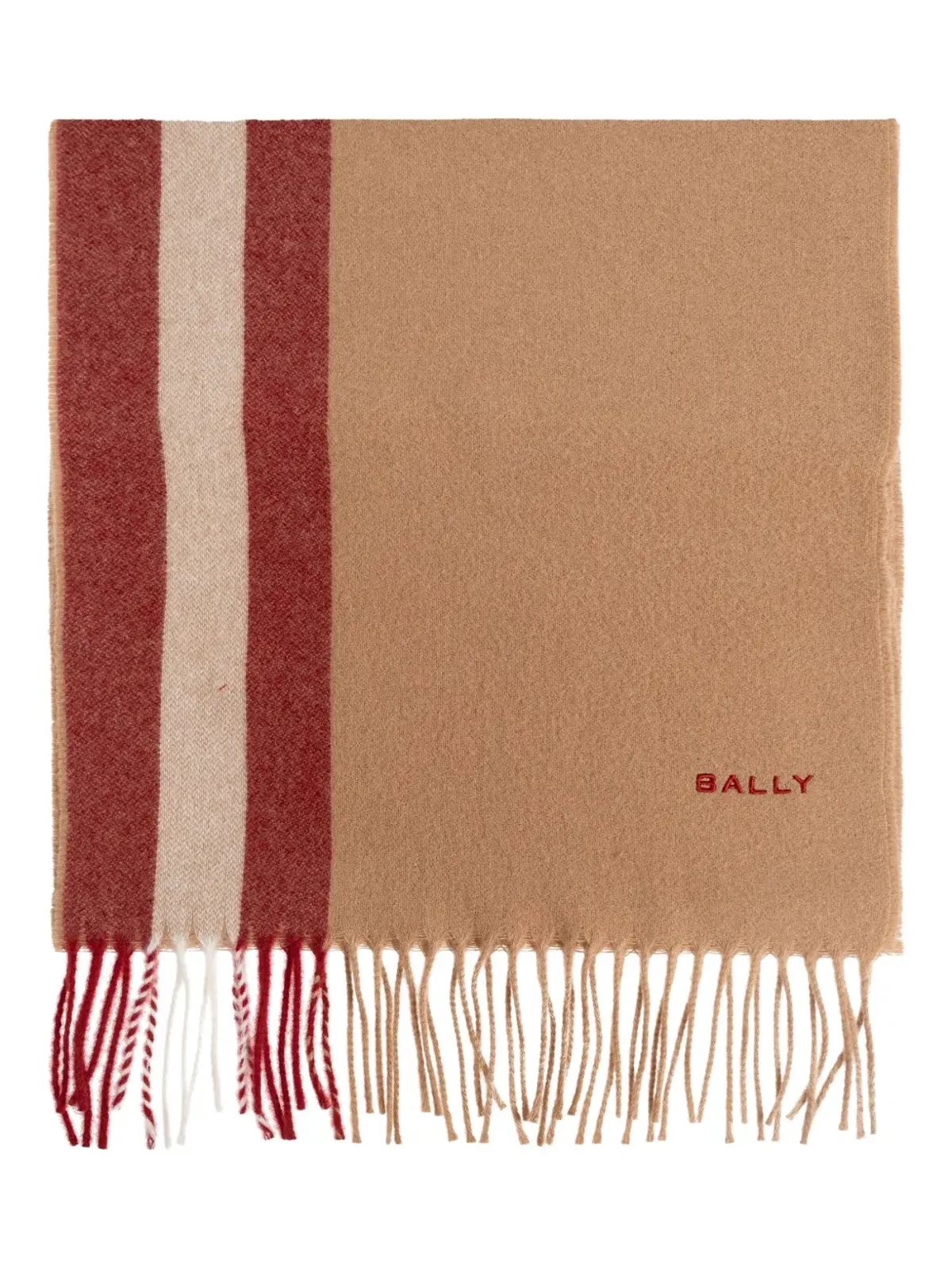 Bally ストライプ柄スカーフ - 画像1