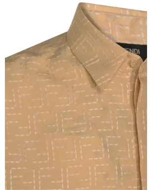 FENDI FF-pattern シャツ - サムネイル3