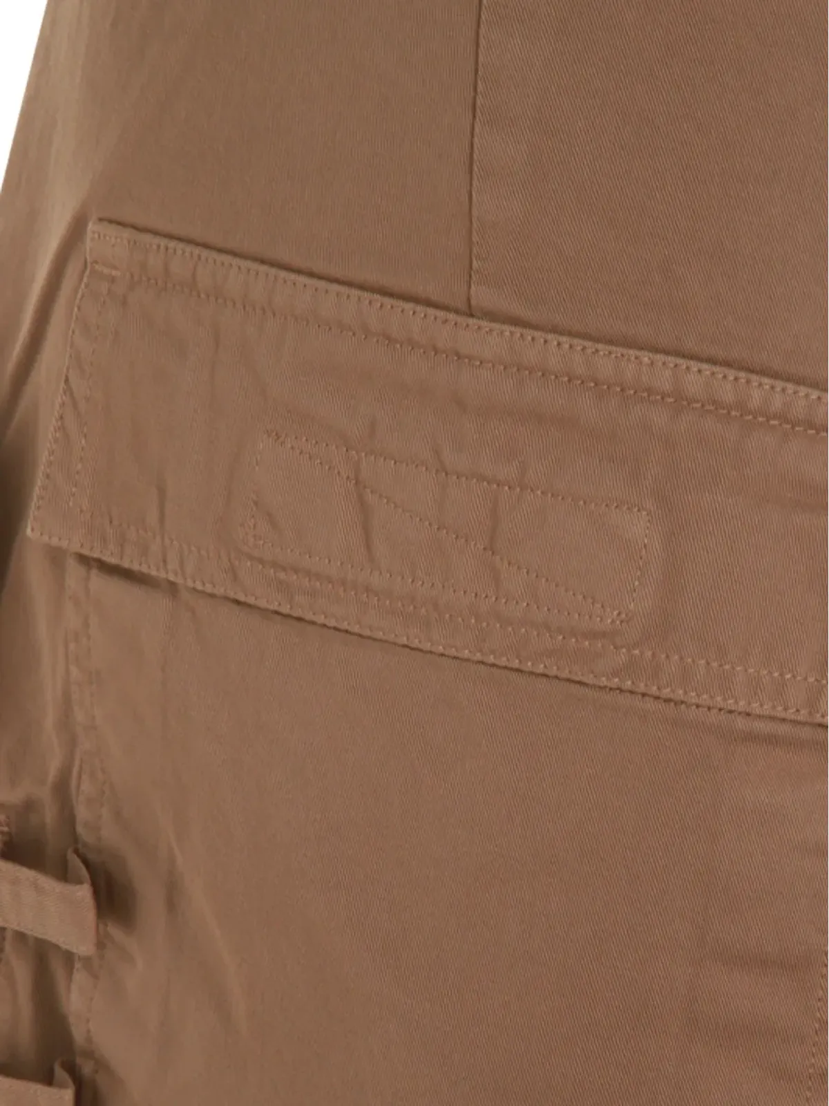 Rick Owens DRKSHDW ブラウンのワイドレッグパンツ - 画像5