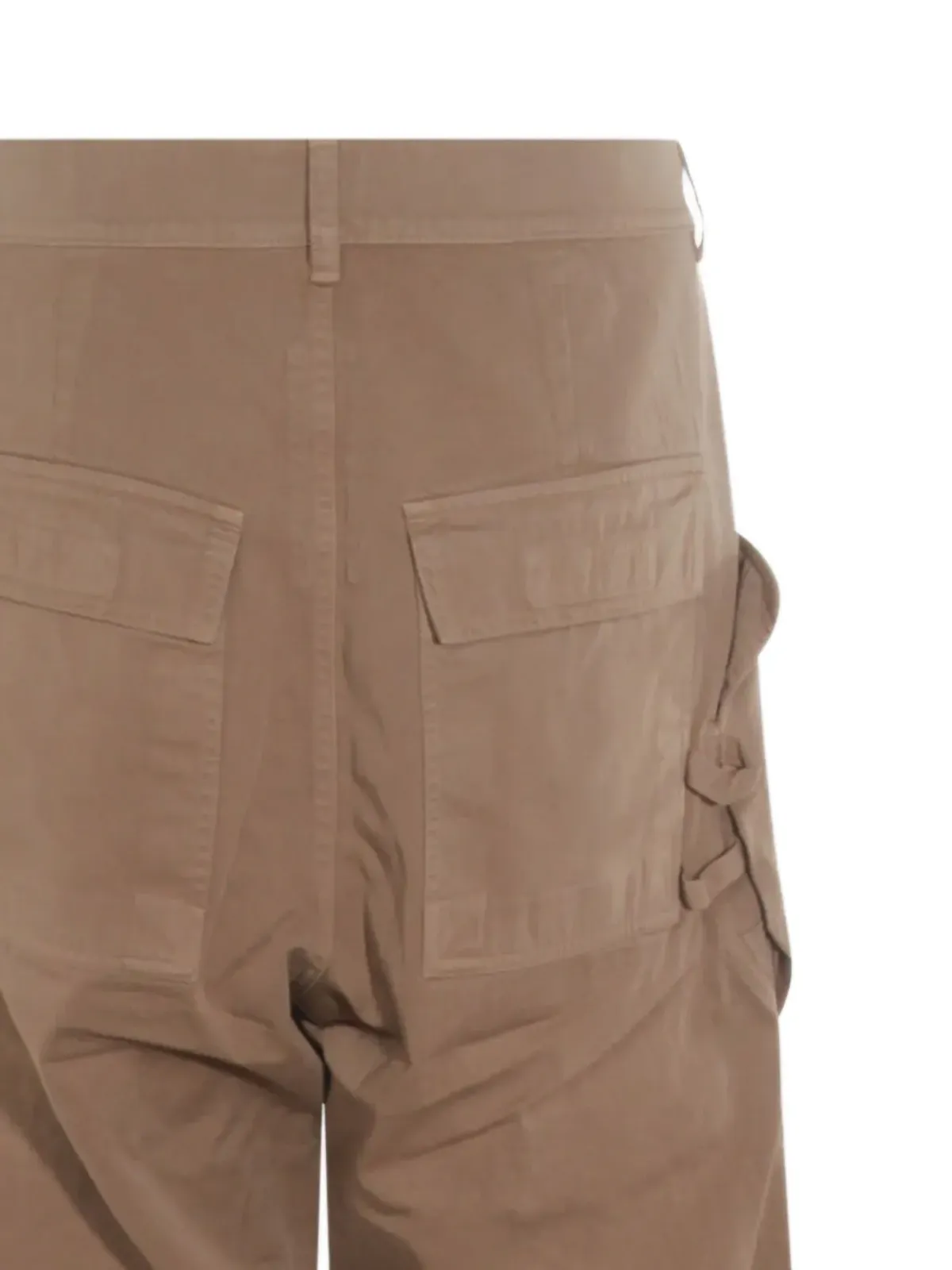 Rick Owens DRKSHDW ブラウンのワイドレッグパンツ - 画像3