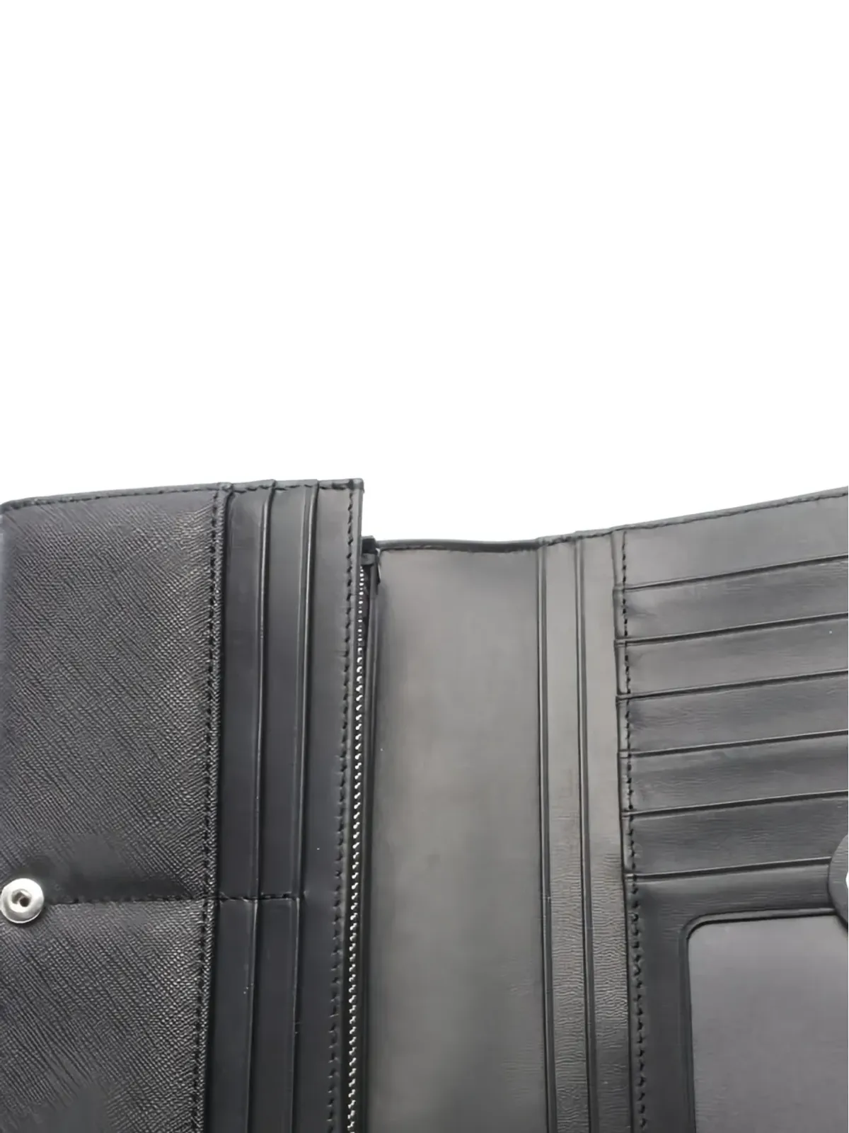 Vivienne Westwood Pre-Owned 二つ折りサフィアーノレザー長財布 - 画像2