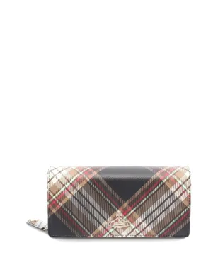 Vivienne Westwood Pre-Owned チェック柄 Orb-logo 財布 - サムネイル1